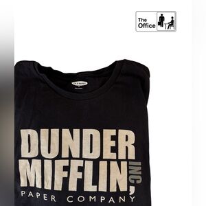 Old Navy EUC Men’s The Office Dunder Mifflin T-Shirt Black XL